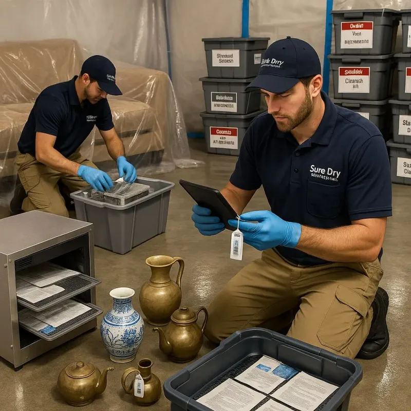 Content Protection and Restoration process in Hammond, IN