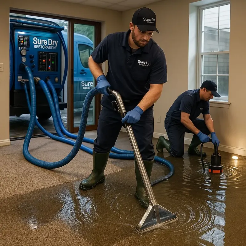 Water Extraction and Removal process in Hammond, IN